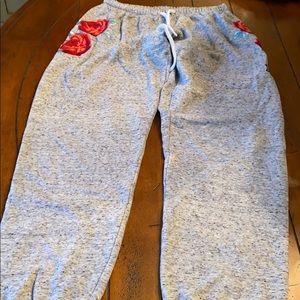 Pink Victoria’s Secret sweatpants size xs